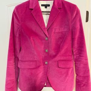 Brooks Brothers Corduroy Hot Pink Blazer Size 6